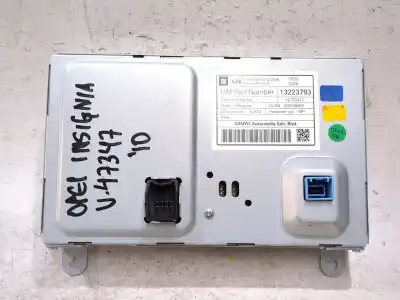 Second-hand car spare part multifunction display for opel insignia a (g09) 2.0 cdti (68) oem iam references 13223793   Second-hand car spare part multifunction display for opel insignia a (g09) 2.0 cdti (68) oem iam references 13223793