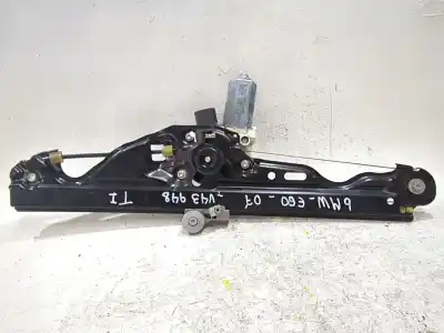 Peça sobressalente para automóvel em segunda mão Elevador De Vidros Traseiro Esquerdo por BMW SERIE 5 BERLINA (E60) 2.0 520d Referências OEM IAM 97776XXX 7184743S 7184745E  