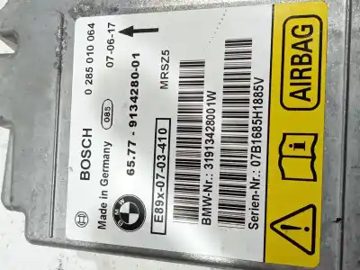 Peça sobressalente para automóvel em segunda mão centralina de airbag por bmw 1 (e87) 116 d referências oem iam 6577913428001  