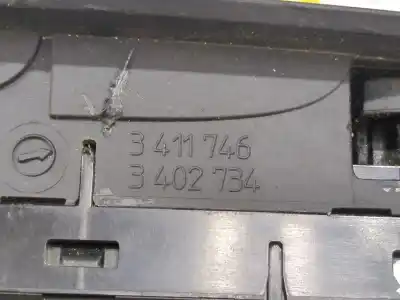 Peça sobressalente para automóvel em segunda mão botão / interruptor elevador vidro dianteiro esquerdo por bmw x3 (e83) 2.0 sd referências oem iam 3411746 3402734  