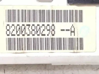Pezzo di ricambio per auto di seconda mano display multifunzione per renault clio ii fase i (b/cb0) (1998->) 1.5 dci (b/cb03) riferimenti oem iam 8200380298a  