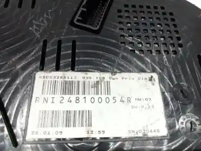 Автозапчастина б/у панель інструментів для renault megane iii hatchback (bz0/1_, b3_) 1.9 dci (bz0n bz0j) посилання на oem iam 248100054r   Автозапчастина б/у панель інструментів для renault megane iii hatchback (bz0/1_, b3_) 1.9 dci (bz0n bz0j) посилання на oem iam 248100054r