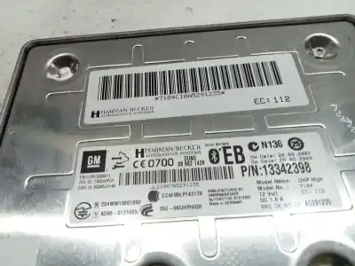 Peça sobressalente para automóvel em segunda mão módulo eletrônico por opel insignia a (g09) 2.0 cdti (68) referências oem iam 13342398   Peça sobressalente para automóvel em segunda mão módulo eletrônico por opel insignia a (g09) 2.0 cdti (68) referências oem iam 13342398