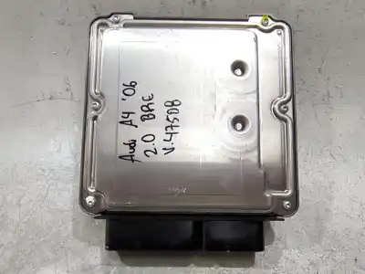 Second-hand car spare part injection pump control unit for audi a4 b7 (8ec) 2.0 tdi 16v oem iam references 03g906016jd 0281012654  