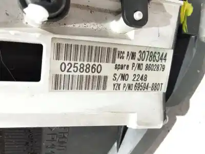 Peça sobressalente para automóvel em segunda mão quadrante por volvo c30 (533) 2.0 d referências oem iam 30710071  
