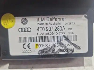 Pièce détachée automobile d'occasion module électronique pour audi a8 d3 (4e2, 4e8) 4.2 quattro références oem iam 4e0907280a  
