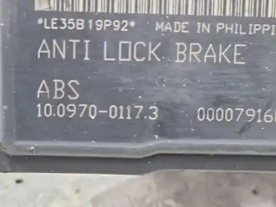 Peça sobressalente para automóvel em segunda mão abs por mazda 2 (dy) 1.4 cd referências oem iam 10097001173 4s612m110  