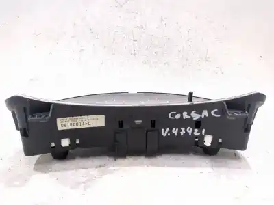 Pezzo di ricambio per auto di seconda mano pannello degli strumenti per opel corsa c (x01) 1.2 (f08, f68) riferimenti oem iam 09166814fl  