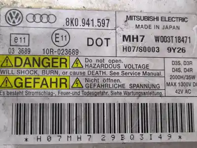 Pièce détachée automobile d'occasion  module de ballast de phare xenon pour audi a4 b8 (8k2) 3.0 tdi quattro références oem iam 8k0941597   Pièce détachée automobile d'occasion  module de ballast de phare xenon pour audi a4 b8 (8k2) 3.0 tdi quattro références oem iam 8k0941597