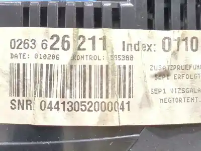 Автозапчасти б/у приборная доска за audi a4 b7 (8ec) 2.0 tdi 16v ссылки oem iam 8e0920931p 0263626211  