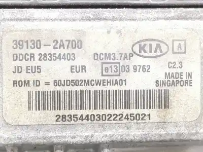 Second-hand car spare part injection pump control unit for kia cee'd (jd) 1.4 crdi 90 oem iam references 391302a700 28354403  