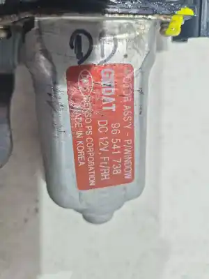 Peça sobressalente para automóvel em segunda mão motor elevador vidro dianteiro direito por daewoo kalos (klas) 1.2 referências oem iam 96541738  