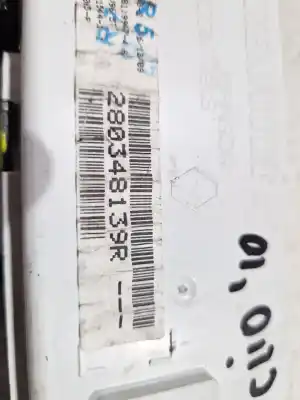 Автозапчастина б/у багатофункційний дисплей для renault clio iii 1.1 посилання на oem iam 280348139r  