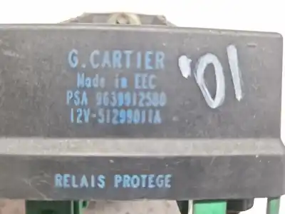 Автозапчастина б/у коробка передігрів для peugeot 206 fastback (2a/c) 1.9 d посилання на oem iam 9639912580  