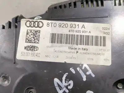 Peça sobressalente para automóvel em segunda mão quadrante por audi a5 (8t3) 3.0 tdi referências oem iam 8t0920931a  