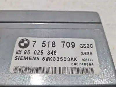 Peça sobressalente para automóvel em segunda mão unidade de controle automática da caixa de câmbio por bmw x5 (e53) 3.0 d referências oem iam 7518709  