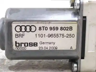 Peça sobressalente para automóvel em segunda mão motor elevador vidro dianteiro direito por audi a5 (8t3) 3.0 tdi referências oem iam 8t0959802b  