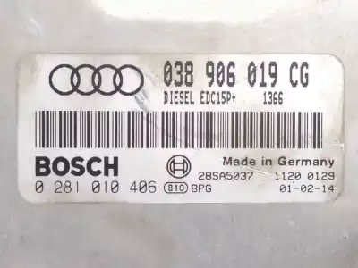 Автозапчасти б/у блок управления тнвд за audi a4 b7 (8ec) 1.9 tdi ссылки oem iam 038906019cg 0281010406  