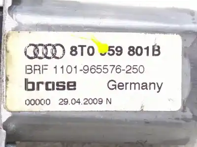 Second-hand car spare part left front window motor for audi a5 (8t3) 3.0 tdi oem iam references 8t0959801b  