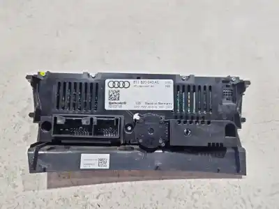 Peça sobressalente para automóvel em segunda mão comando de sofagem (chauffage / ar condicionado) por audi a5 (8t3) 3.0 tdi referências oem iam 8t1820043ac  