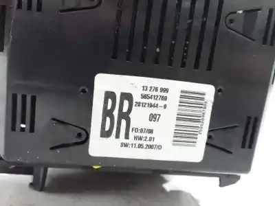 Second-hand car spare part multifunction display for opel astra h (a04) 1.7 cdti (l48) oem iam references 13276999  