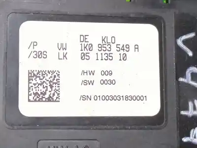 Second-hand car spare part electronic module for audi a3 (8p1) 2.0 fsi oem iam references 1k0953549a  