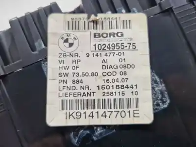 Peça sobressalente para automóvel em segunda mão quadrante por bmw 1 (e81) 120 d referências oem iam 102495575  