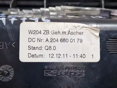 Автозапчастина б/у попільничка для mercedes-benz clase c coupé (c204) c 220 cdi (204.302) посилання на oem iam a2046800179  