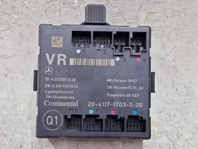 Автозапчастина б/у електронний модуль для mercedes-benz clase c coupé (c204) c 220 cdi (204.302) посилання на oem iam a2128203626 a2049001406