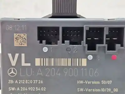 Автозапчастина б/у електронний модуль для mercedes-benz clase c coupé (c204) c 220 cdi (204.302) посилання на oem iam a2128203726 a2049001106  