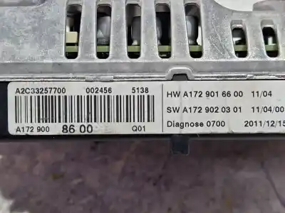 Автозапчастина б/у багатофункційний дисплей для mercedes-benz clase c coupé (c204) c 220 cdi (204.302) посилання на oem iam a1729016600 a2c33257700  