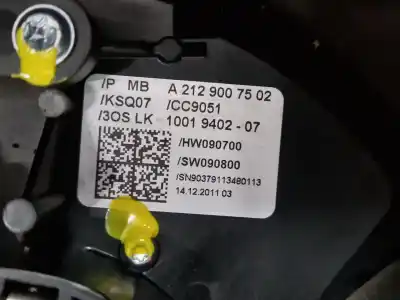 Автозапчастина б/у многофункційне управління для mercedes-benz clase c coupé (c204) c 220 cdi (204.302) посилання на oem iam a2129007502  