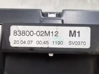 Peça sobressalente para automóvel em segunda mão quadrante por toyota auris (_e15_) 2.0 d-4d (ade150_) referências oem iam 8380002m12  