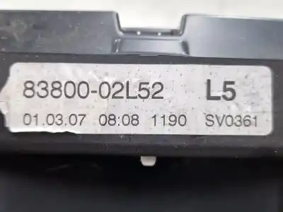 Peça sobressalente para automóvel em segunda mão quadrante por toyota auris (_e15_) 1.6 (zre151_) referências oem iam 8380002l52  