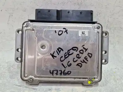 Second-hand car spare part injection pump control unit for kia cee'd fastback (ed) 1.6 crdi 115 oem iam references 0281013569 391032a710  