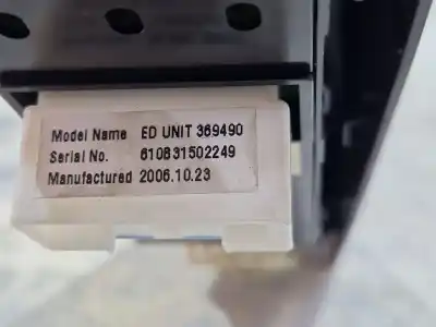 Second-hand car spare part left front power window switch for kia cee'd fastback (ed) 1.6 crdi 115 oem iam references 369490  