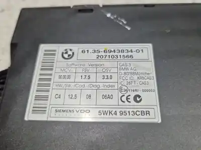 Pezzo di ricambio per auto di seconda mano modulo elettronico per bmw 1 (e81) 120 d riferimenti oem iam 6135694383401  