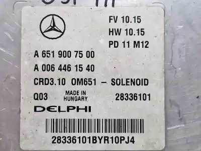 Автозапчастина б/у блок управління насосом трикального насоса для mercedes-benz clase c coupé (c204) c 220 cdi (204.302) посилання на oem iam a6519007500 a0064461540 28336101  