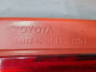 Second-hand car spare part left tailgate light for toyota auris (_e15_) 2.0 d-4d (ade150_) oem iam references 02114  