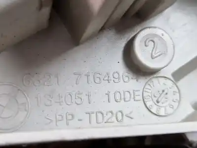 Peça sobressalente para automóvel em segunda mão farolim traseiro direito por bmw 1 (e81) 120 d referências oem iam 63217164964 3013840000  