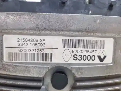 Second-hand car spare part injection pump control unit for renault megane ii (bm0/1_, cm0/1_) 1.6 16v (bm0c cm0c) oem iam references 8200298457  