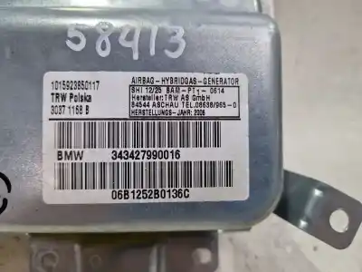 Peça sobressalente para automóvel em segunda mão airbag dianteiro direito por bmw x3 (e83) 2.0 d referências oem iam 343427990016  