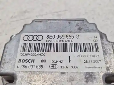 Автозапчастина б/у блок управління подушками безпеки для audi a4 b7 avant (8ed) 2.0 tdi посилання на oem iam 0285001668  