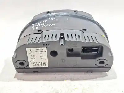 Peça sobressalente para automóvel em segunda mão quadrante por bmw x3 (e83) 2.0 d referências oem iam 102464032  