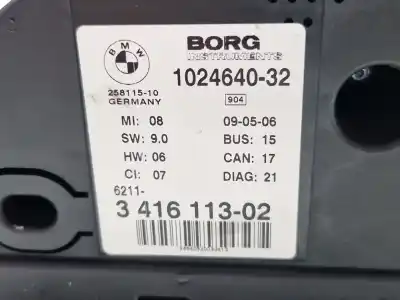 Peça sobressalente para automóvel em segunda mão quadrante por bmw x3 (e83) 2.0 d referências oem iam 102464032  