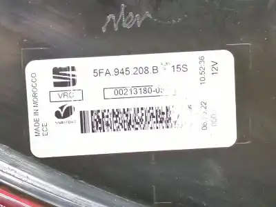 Second-hand car spare part right tailgate light for seat leon (kl1) 2.0 tdi oem iam references 5fa945208b  