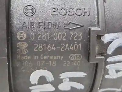 Second-hand car spare part flowmeter for kia cee'd fastback (ed) 1.6 crdi 115 oem iam references 0281002723 281642a401  