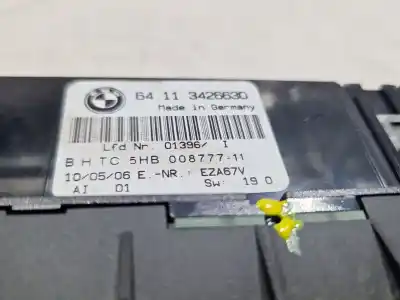 Peça sobressalente para automóvel em segunda mão comando de sofagem (chauffage / ar condicionado) por bmw x3 (e83) 2.0 d referências oem iam 64113426630  