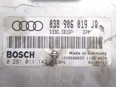 Автозапчасти б/у блок управления тнвд за audi a4 b6 (8e2) 1.9 tdi ссылки oem iam 038906019jq 0281011142  