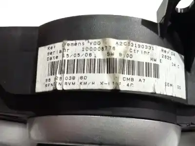 Second-hand car spare part dashboard for peugeot 207/207+ (wa_, wc_) 1.4 16v oem iam references a2c53190331   Second-hand car spare part dashboard for peugeot 207/207+ (wa_, wc_) 1.4 16v oem iam references a2c53190331